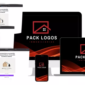 Imagen de portada para Curso online PACK LOGOS INMOBILIARIAS