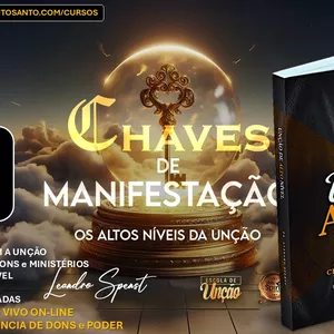 Imagem do curso OS ALTOS NÍVEIS DA UNÇÃO | CHAVES DE MANIFESTAÇÃO | LEANDRO SPENST (26 Horas de Curso)