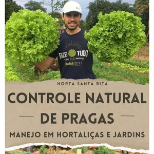 Imagem de capa para o Ebook Controle Natural de Pragas e Doenças Em Hortaliças e Jardins
