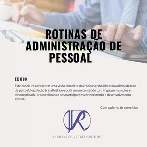 Imagem de capa para o Ebook Rotinas de Administração de Pessoal