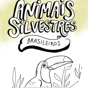 Imagem de capa para o Ebook DESENHANDO ANIMAIS SILVESTRES BRASILEIROS