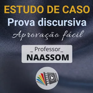 Imagem de capa para o Curso online ESTUDO DE CASO prova discursiva  Aprovação fácil