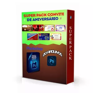 Imagem de capa para o Curso online CONVITE DE ANIVERSÁRIO 100% EDITÁVEL PSD
