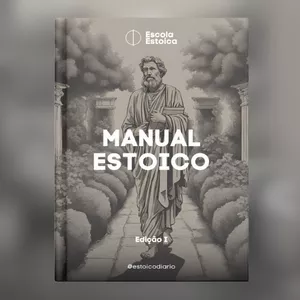 Imagem de capa para o Ebook Manual do Estoicismo para Iniciantes - Edição I