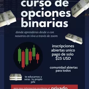 Imagen de portada para Curso online Bot de binarias 