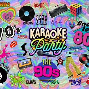 Cover image for Online course Banner Karaoke 70 80 90