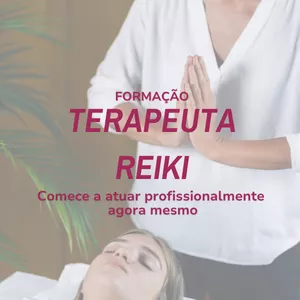 Imagem de capa para o Curso online Curso Formação para Terapeuta Reiki Profissional