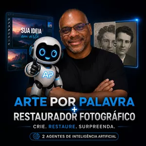 Imagem do curso Arte por Palavra + Restaurador Fotográfico