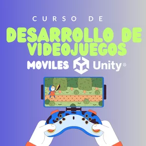 Imagen de portada para Curso online Curso de Desarrollo de Videojuegos Móviles con Unity 