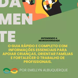 Imagem de capa para o Ebook Cores da Mente - Neurodivergentes