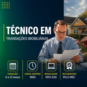 Imagem do curso Curso Técnico em Transações Imobiliárias / Corretor de Imóveis