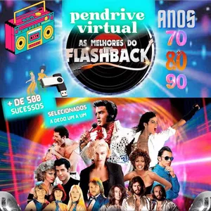 Imagem de capa para o Ebook Aproveite e compre junto: Pendrive Virtual de Flashback anos 70 80 e 90