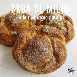 Imagem de capa para o Ebook Receita: Broa de Milho de fermentação natural - Harbs Baker