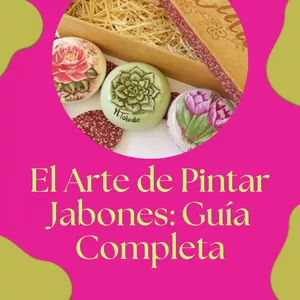 Imagen de portada para Ebook Guía completa- El Arte de pintar Jabones