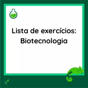 Imagem de capa para o Curso online Lista de exercícios - Biotecnologia