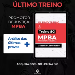 Imagem do curso MPBA | Último Treino 2025