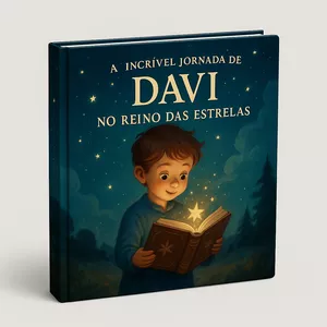 Imagem de capa para o Ebook A Jornada de Davi no Reino das Estrelas