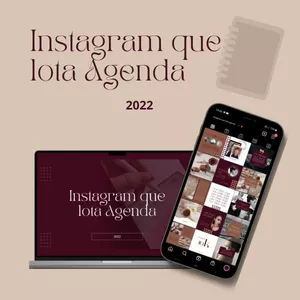 Imagem principal do produto Instagram que LOTA Agenda 