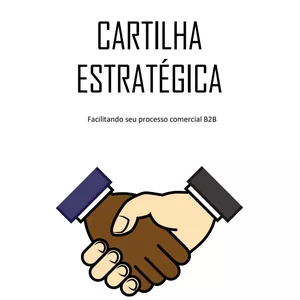 Imagem de capa para o Ebook Cartilha estratégica: Facilitando seu processo comercial B2B