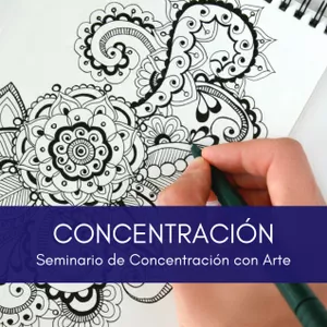 Imagen de portada para Curso online Seminario de CONCENTRACIÓN - garabatos terapéuticos