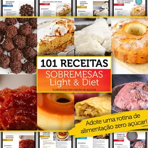 Imagem do curso 101 Receitas Sobremesas Light & Diet
