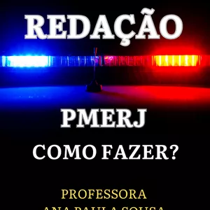 Imagem de capa para o Ebook Ebook-Redação PMERJ - Como fazer?
