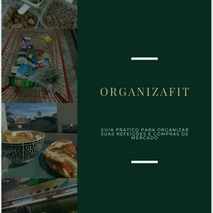 Imagem de capa para o Ebook OrganizaFit