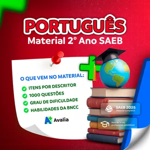 Imagem do curso 2º ANO - MATERIAL PARA O SAEB - PORTUGUÊS