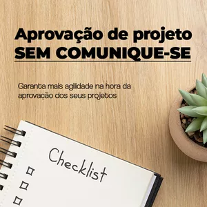 Imagem de capa para o Ebook Check List para Aprovação de Projeto Residencial sem comunique-se