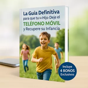 Imagen de portada para Curso online "La Guía Definitiva para que tu Hijo Deje el Teléfono y Recupere su Infancia"