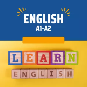 Cover image for Online course English A1-A2