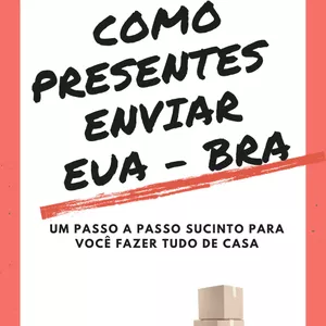 Imagem de capa para o Ebook Como enviar presentes EUA para Brasil