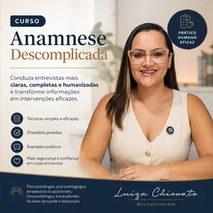Imagem do curso Curso Anamnese Descomplicada