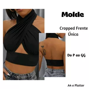 Imagem de capa para o Ebook MOLDE CROPPED FRENTE ÚNICA 