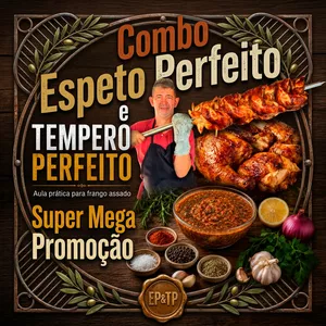 Imagem do curso COMBO -espeto perfeito+tempero perfeito