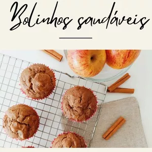 Imagem de capa para o Curso online Ebook de Bolinhos Saudáveis