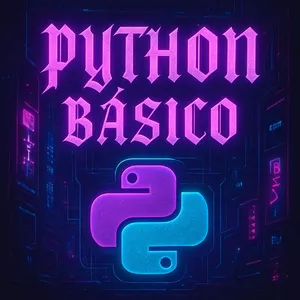 Imagem de capa para o Curso online Python Básico