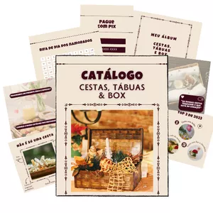 Imagem de capa para o Curso online Catálogo para Cestas, tábuas e box
