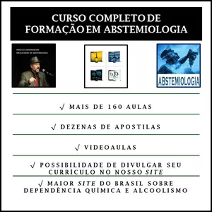 Imagem do curso Abstemiologia: curso de formação