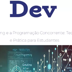 Imagem de capa para o Ebook Golang e a Programação Concorrente: Teoria e Prática para Estudantes