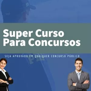 Imagem de capa para o Curso online Super Curso Para Concursos