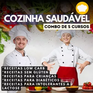 Imagem de COZINHA SAUDÁVEL criado por Portal Invencível Cursos na hotmart