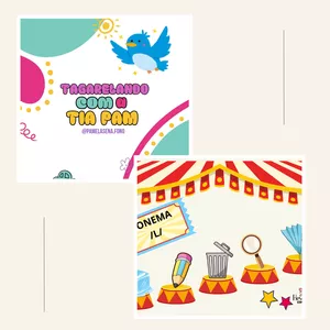 Imagem de capa para o Ebook Tagarelando com a Tia Pam