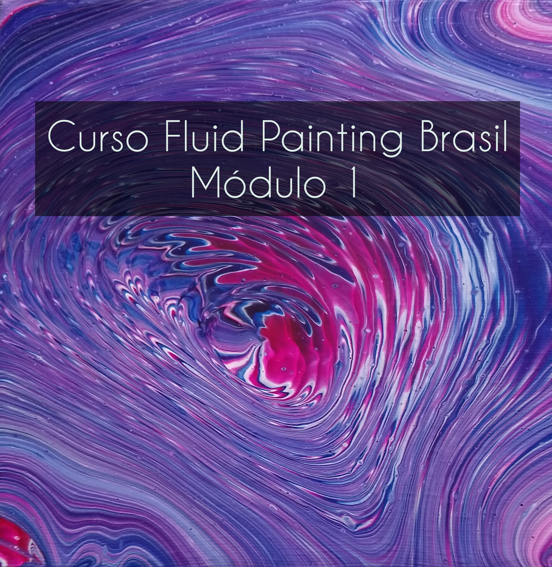 Curso Curso Fluid Painting Brasil Módulo1