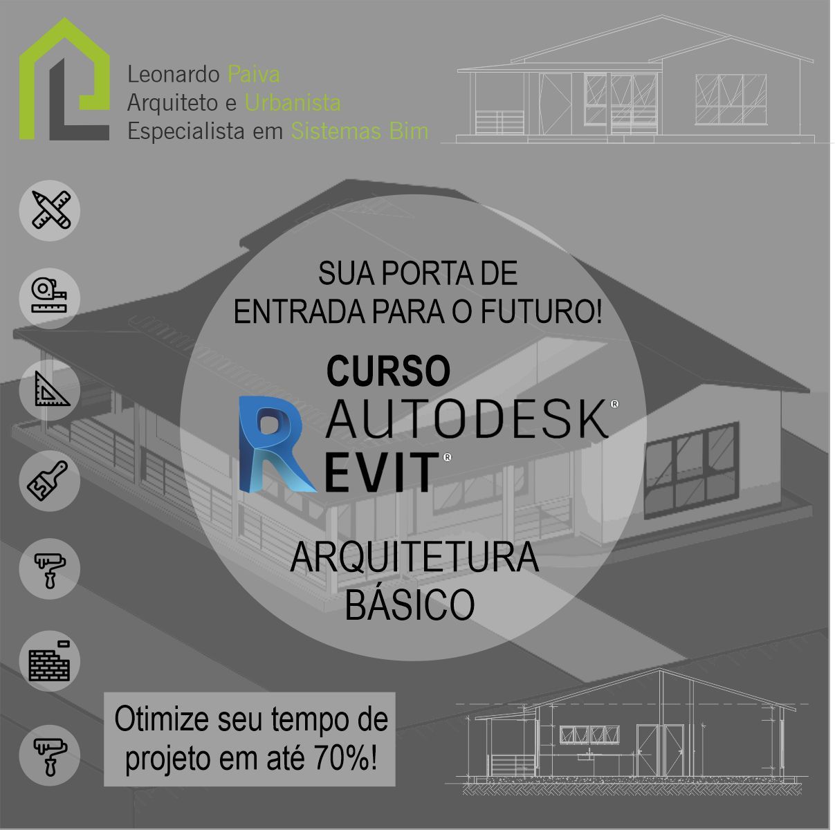 Curso Curso Revit Arquitetura - Módulo Básico