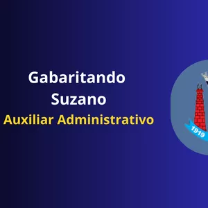 Imagem de Gabaritando Suzano - Auxiliar Administrativo  criado por Vencendo Concursos na hotmart