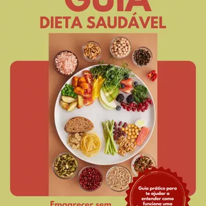 Imagem de capa para o Ebook GUIA DIETA SAUDÁVEL