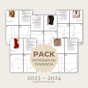 Imagen de portada para Ebook Pack Patrones de Ropa en Tendencia
