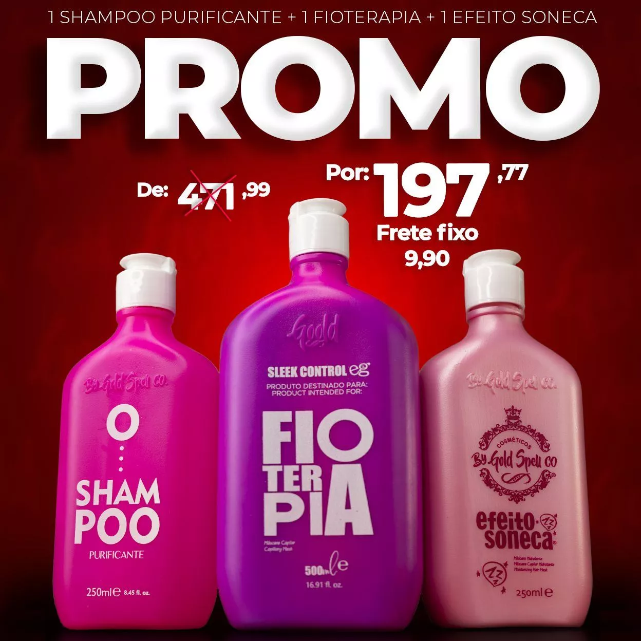 Grupos de Promoção Érica Dib Quero Cabelo Saudável Embaixadora Gold Spell