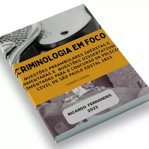 CRIMINOLOGIA EM FOCO por Professor Ricardo Fernandes